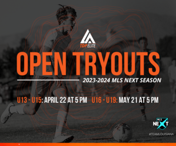 MLS NEXT Open Tryouts for the 2023/24 Season