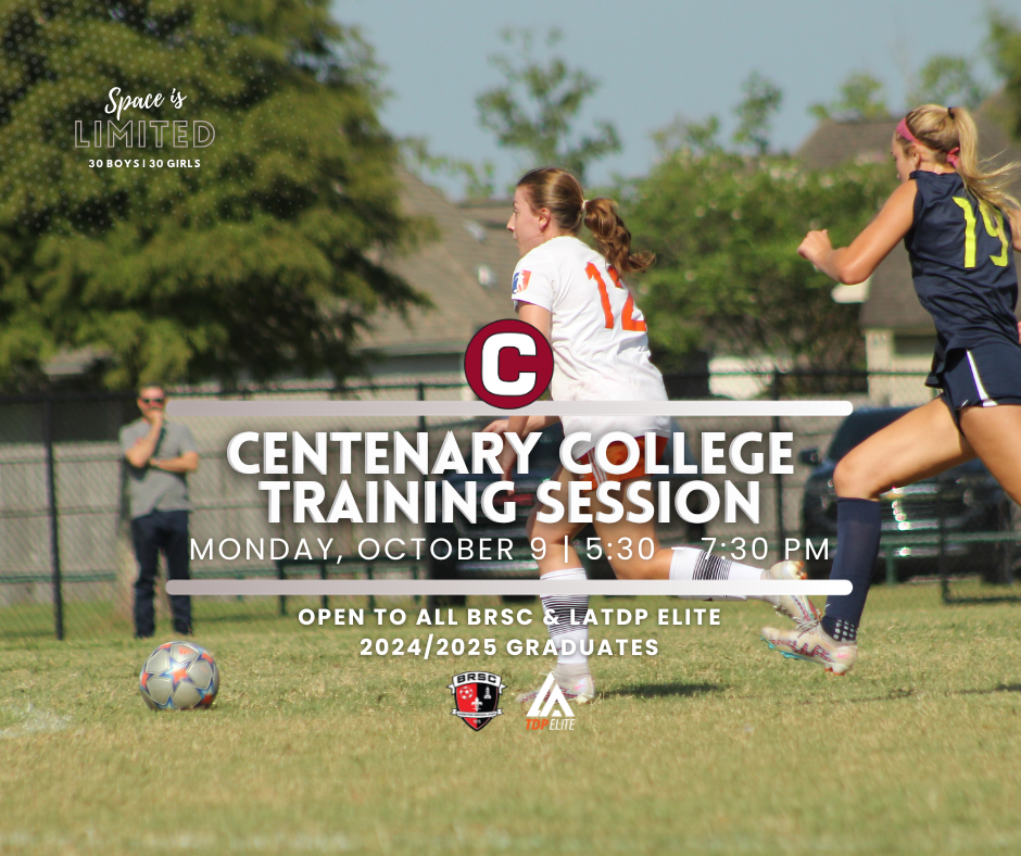 Centenary College Training Session