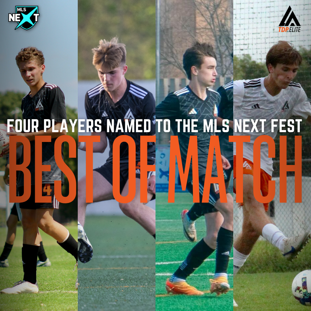 Four Players Named to MLS NEXT Fest Best of Match